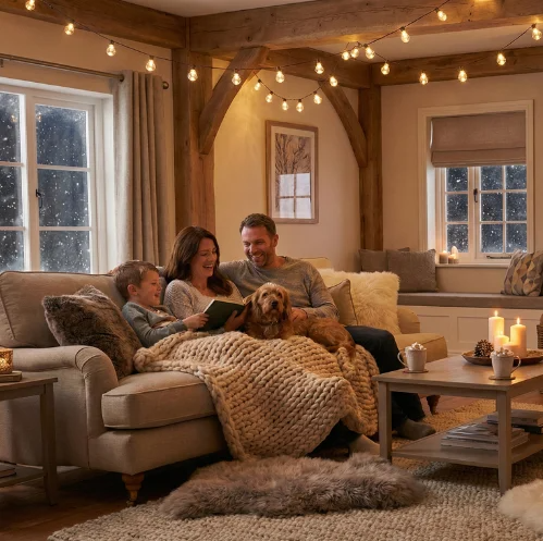 Ατμόσφαιρα στο λεπτό: 3 τρόποι να στολίσεις με φωτάκια & διακόσμηση