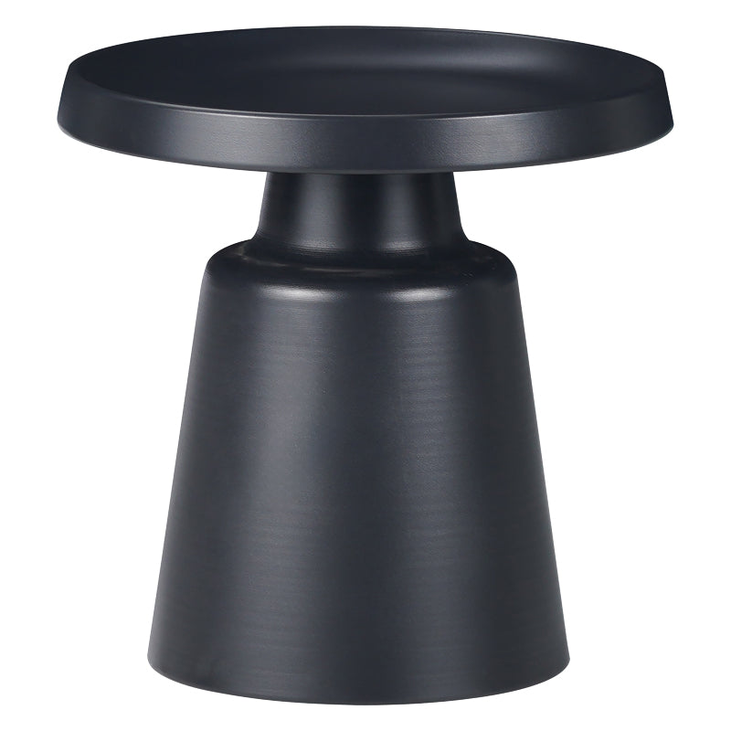 Τραπέζια σαλονιού Ginoze Inart σετ 2τεμ μέταλλο σε μαύρη απόχρωση - Pakobazaar