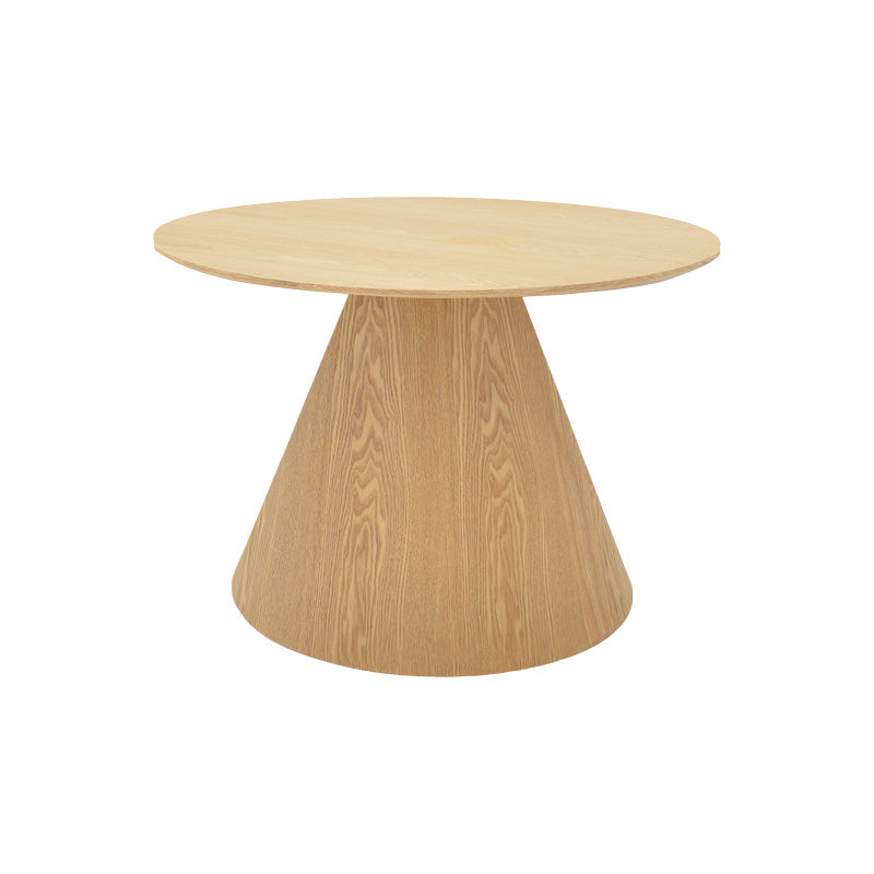 Τραπέζι σαλονιού Donda  mdf-μέταλλο σε sonoma απόχρωση Φ60x46εκ - Pakobazaar