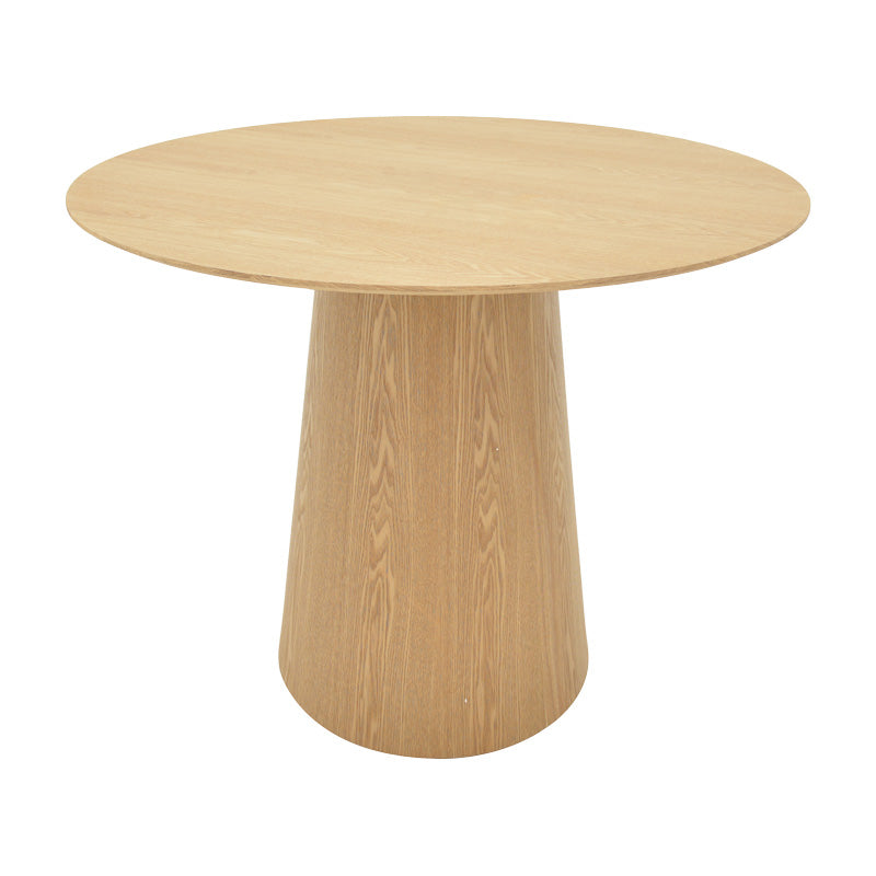Tραπέζι Donda  mdf sonoma Φ100x76εκ - Pakobazaar