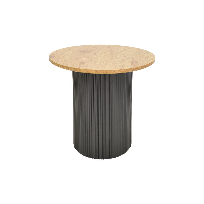 Tραπέζια σαλονιού Dovel  mdf σετ 2τεμ. sonoma-μαύρο μεταλλο - Pakobazaar