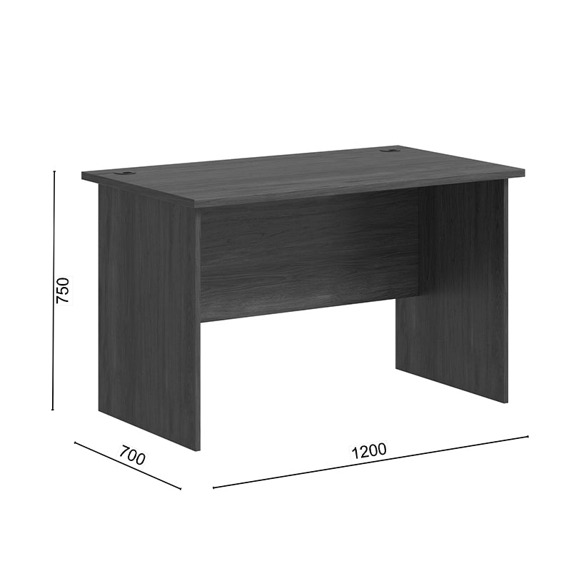 Γραφείο επαγγελματικό Fesialo  wenge 120x70x75εκ - Pakobazaar