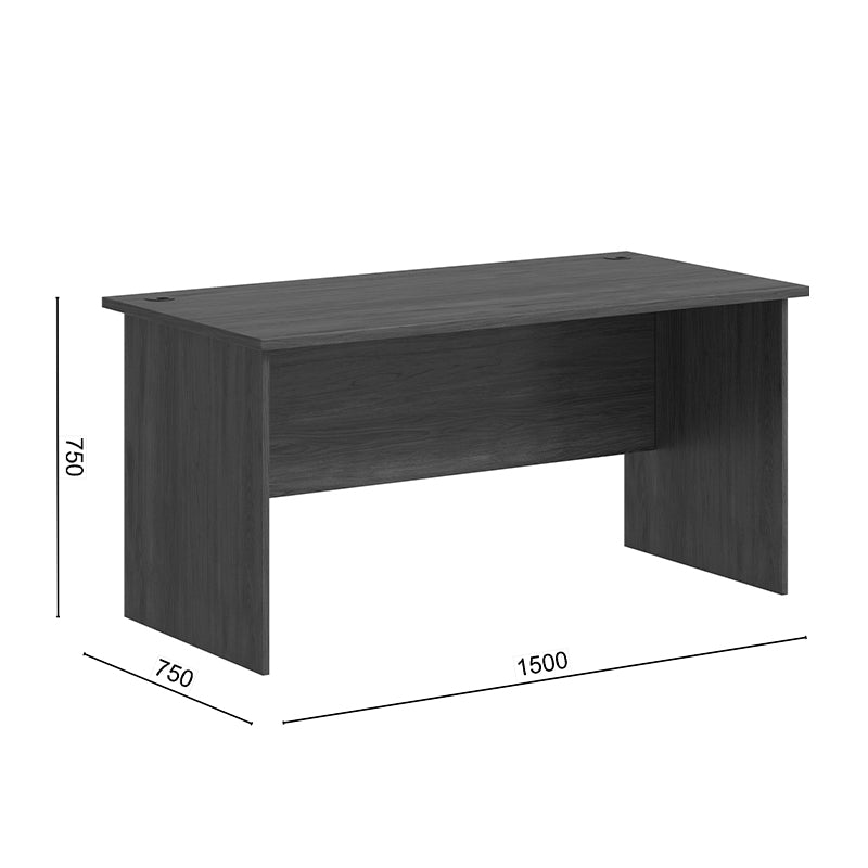 Γραφείο επαγγελματικό Fesialo  wenge 150x75x75εκ - Pakobazaar