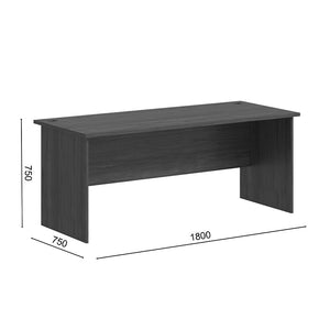 Γραφείο επαγγελματικό Fesialo  wenge 180x75x75εκ - Pakobazaar