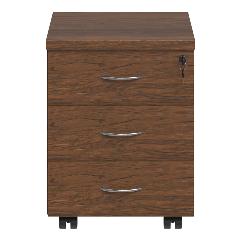 Συρταριέρα τροχήλατη επαγγελματική Fesialo  wenge 39x47x52.5εκ - Pakobazaar