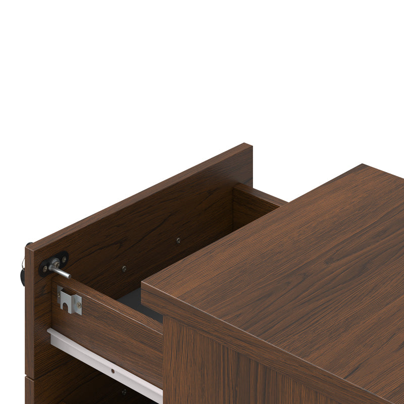 Συρταριέρα τροχήλατη επαγγελματική Fesialo  wenge 39x47x52.5εκ - Pakobazaar