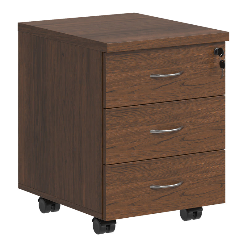 Συρταριέρα τροχήλατη επαγγελματική Fesialo  wenge 39x47x52.5εκ - Pakobazaar