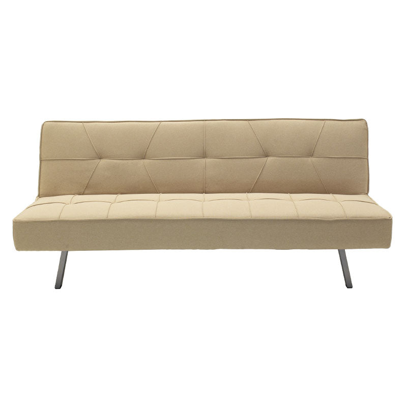 Καναπές-κρεβάτι Travis  3θέσιος με ύφασμα μπεζ 175x83x74εκ - Pakobazaar