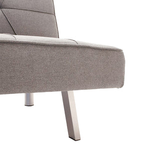 Καναπές-κρεβάτι Travis  3θέσιος ύφασμα γκρι 175x83x74εκ - Image 7