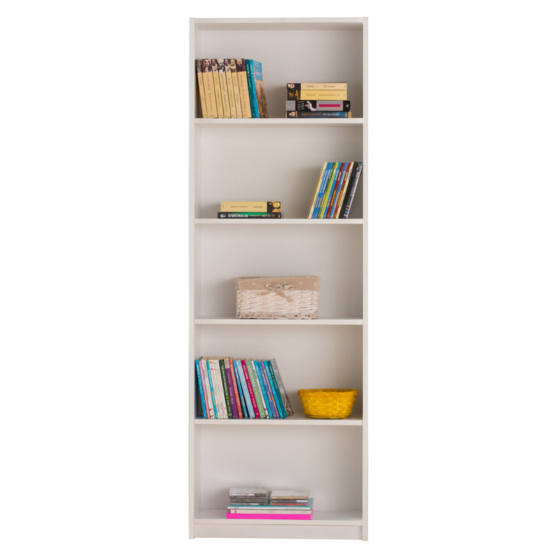 Βιβλιοθήκη Max  σε λευκό χρώμα 58x23x170εκ - Pakobazaar