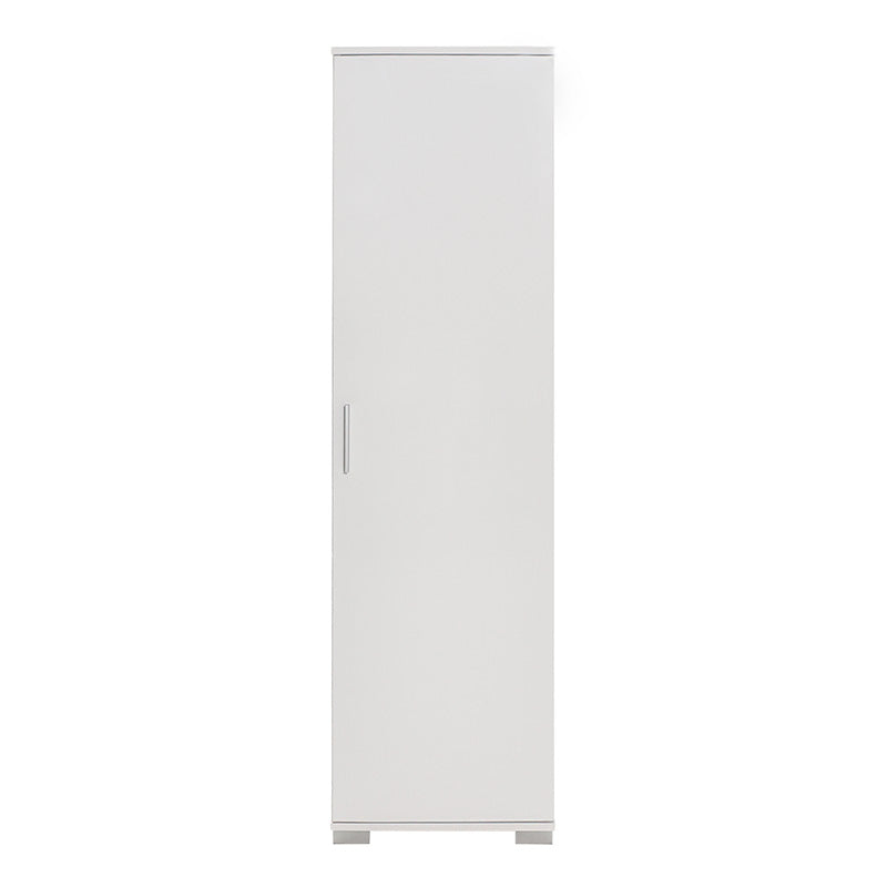 Ντουλάπι-στήλη Chad1  λευκό gloss 45x32x169εκ - Pakobazaar