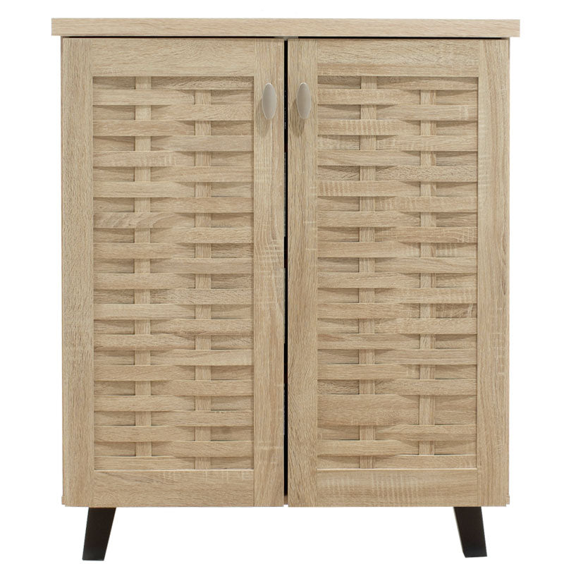 Παπουτσοθήκη-ντουλάπι MANTAM  12 ζεύγων χρώμα sonoma 78x40x92εκ - Pakobazaar