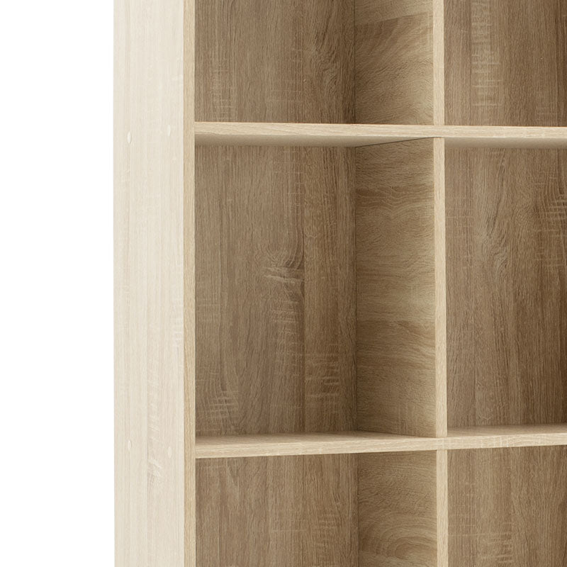 Βιβλιοθήκη FIRENZE  χρώμα sonoma 107x28,6x178εκ - Pakobazaar
