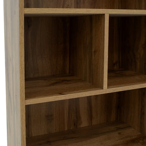 Βιβλιοθήκη Lucinda  oak 120x29.8x180.5εκ - Image 5
