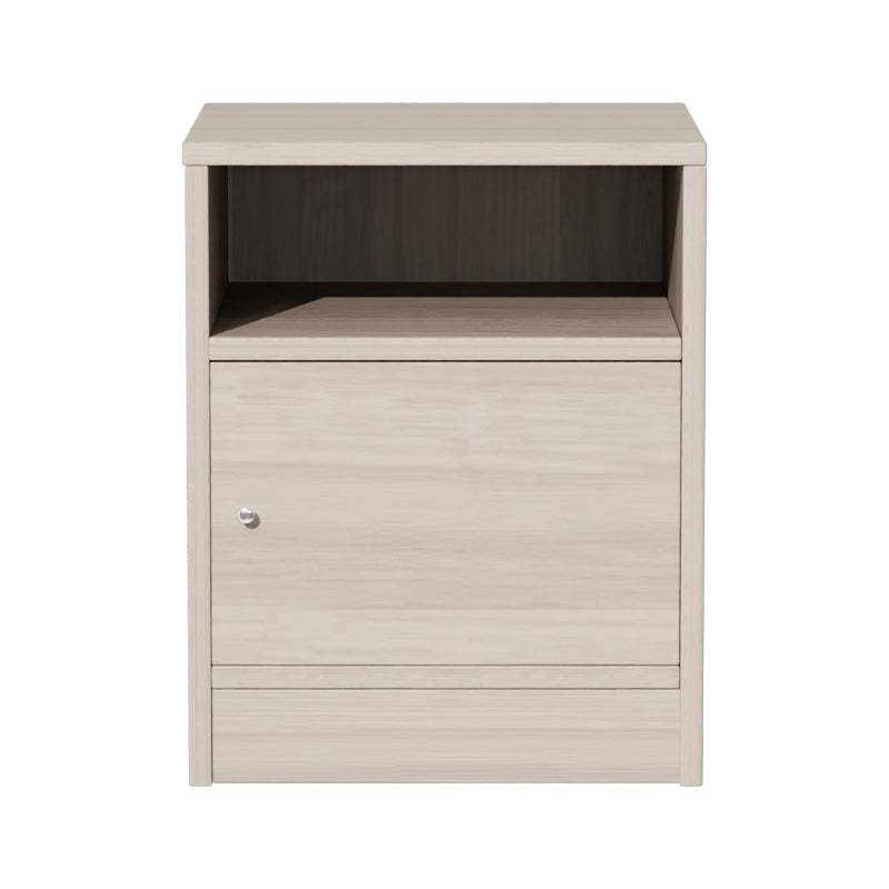 Κομοδίνο Foly  με ένα ντουλάπι γκρι oak 40x40x50εκ - Pakobazaar