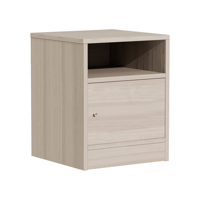 Κομοδίνο Foly  με ένα ντουλάπι γκρι oak 40x40x50εκ - Pakobazaar