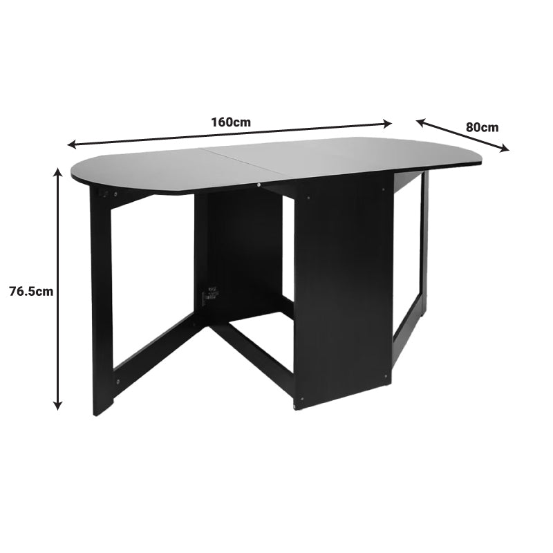 Τραπέζι Nadine  πολυμορφικό-επεκτεινόμενο wenge 160x80x76.5εκ - Pakobazaar