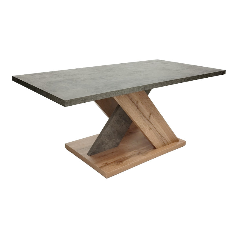 Τραπέζι σαλονιού Solange  σε γκρι-sonoma απόχρωση 110x55x47.5εκ - Pakobazaar