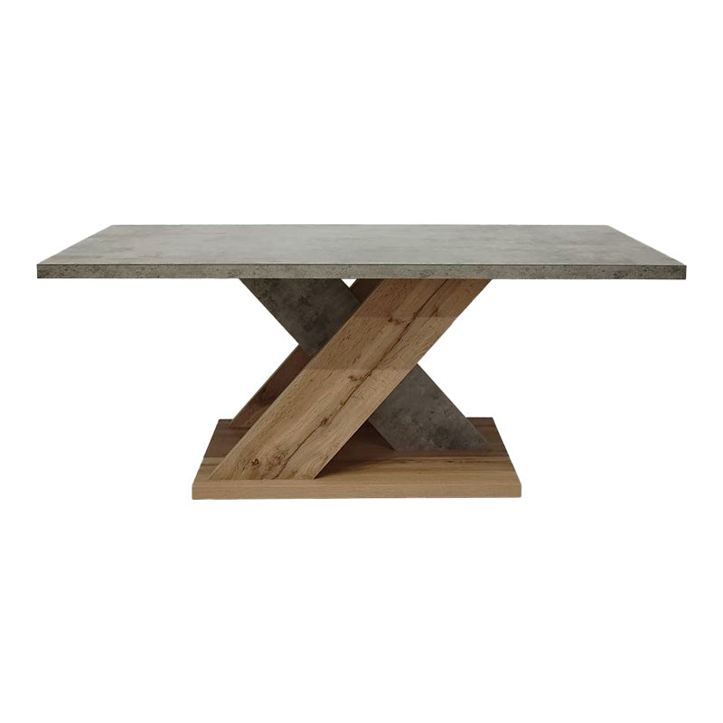 Τραπέζι σαλονιού Solange  σε γκρι-sonoma απόχρωση 110x55x47.5εκ - Pakobazaar