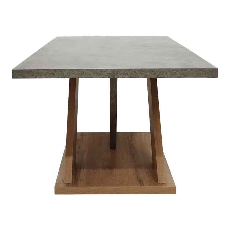 Τραπέζι σαλονιού Solange  σε γκρι-sonoma απόχρωση 110x55x47.5εκ - Pakobazaar