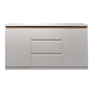 Μπουφές Chiemo  λευκό 160x40x93.6εκ - Pakobazaar