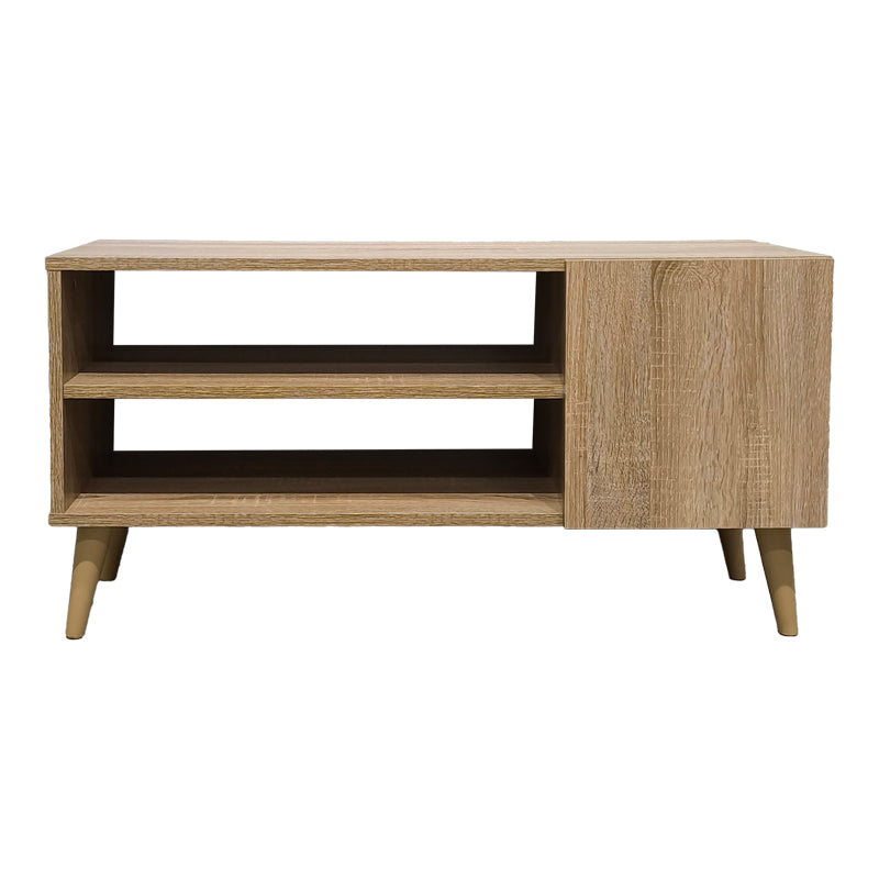 Έπιπλο τηλεόρασης Orianne  σε sonoma απόχρωση 90x32x46εκ - Pakobazaar