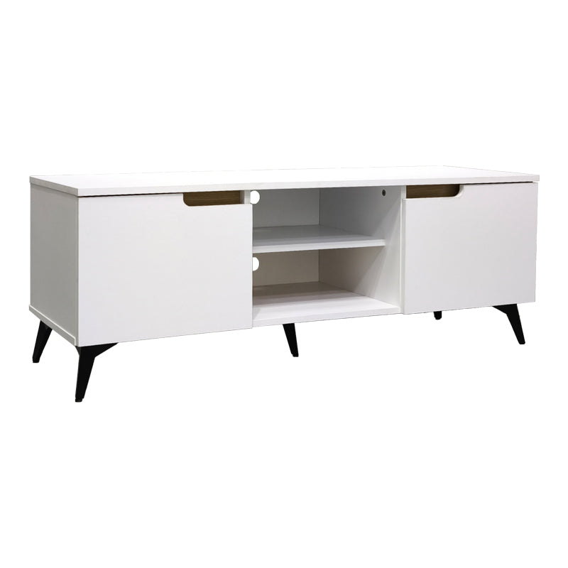 Έπιπλο τηλεόρασης Kemvio   sonoma-λευκό 150x38x44εκ - Pakobazaar