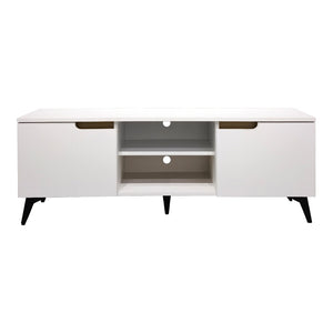 Έπιπλο τηλεόρασης Kemvio   sonoma-λευκό 150x38x44εκ - Pakobazaar