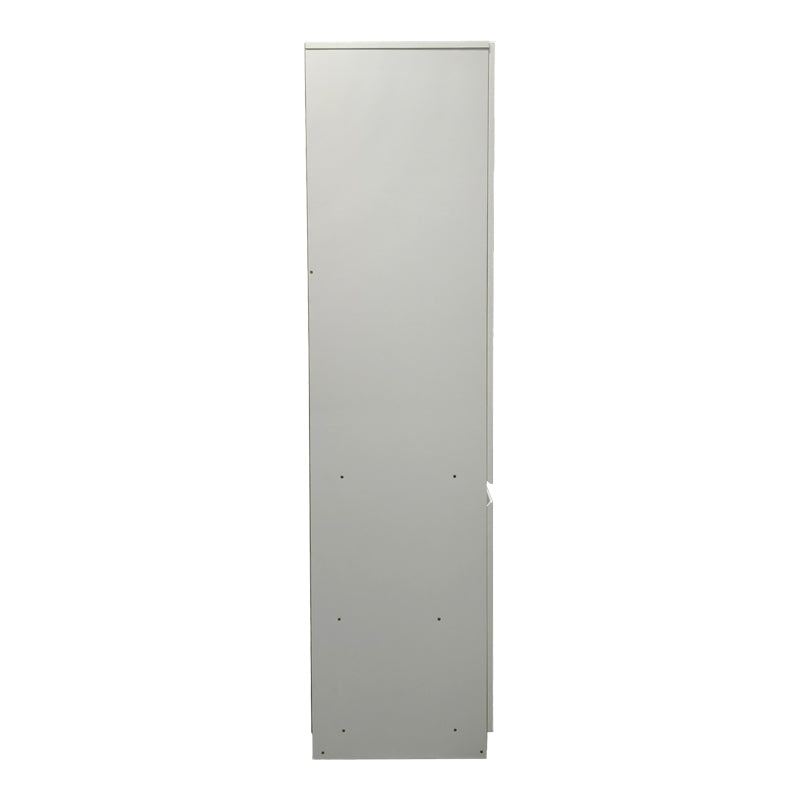 Ντουλάπα τρίφυλλη Merzia   sonoma-λευκό 120x46.5x183εκ - Pakobazaar
