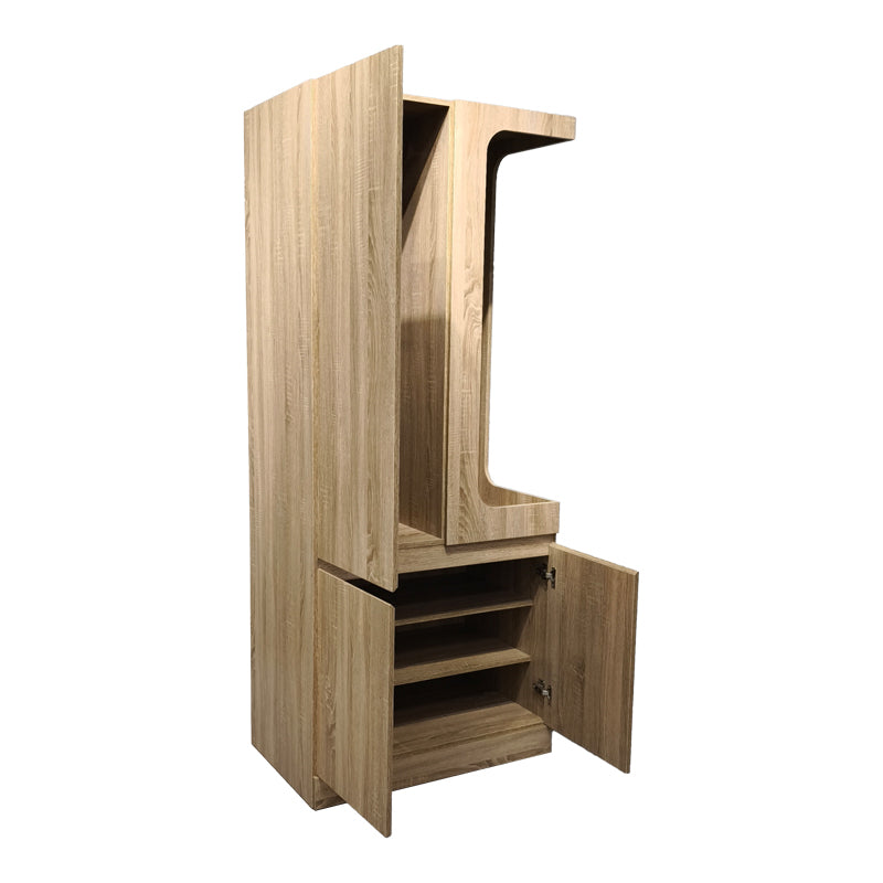 Έπιπλο εισόδου Feby   sonoma 80x50.5x190εκ - Pakobazaar