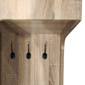 Έπιπλο εισόδου Feby   sonoma 80x50.5x190εκ - Pakobazaar