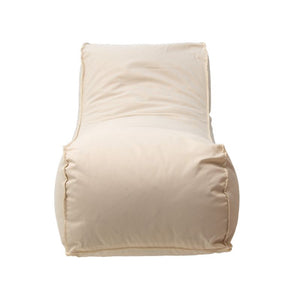 Πουφ ξαπλώστρα Lara  αδιάβροχο μπεζ - Image 4