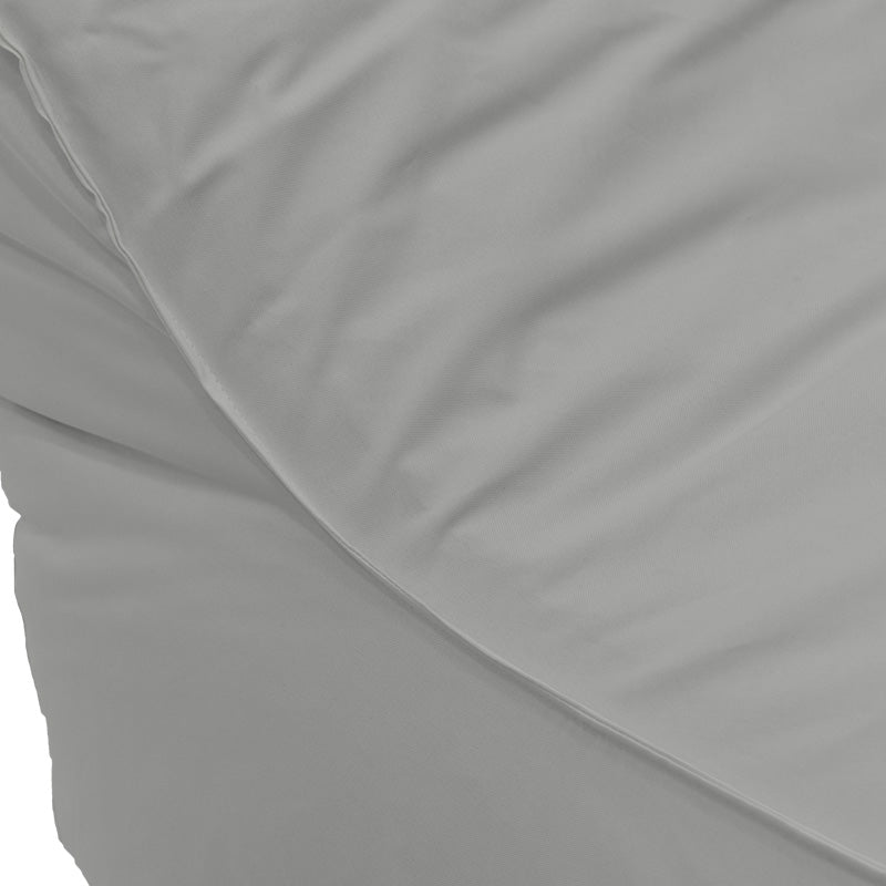 Πουφ ξαπλώστρα Leandro  αδιάβροχο ανθρακί 105x110x60εκ - Image 4