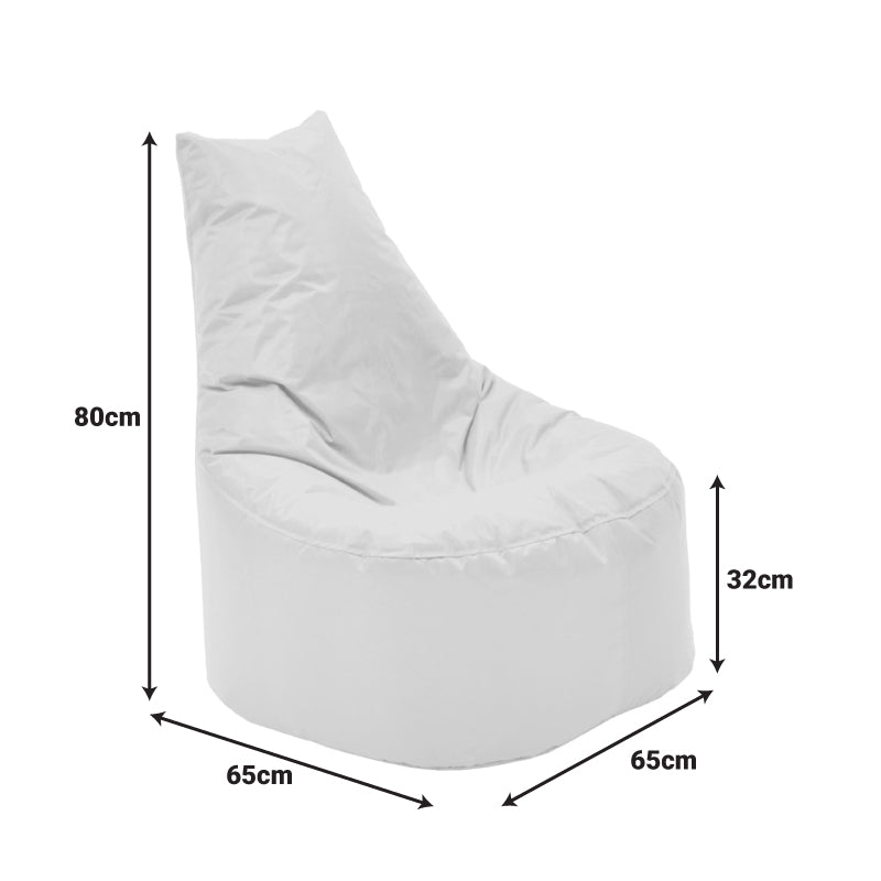 Πουφ πολυθρόνα Norm PRO  αδιάβροχο μπεζ 65x65x80εκ - Image 5