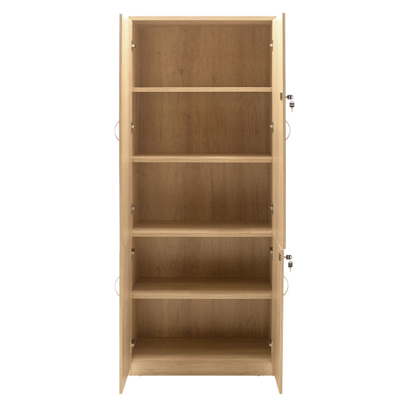 Ντουλάπα γραφείου επαγγελματική Amazon  χρώμα sonoma 80x40x200εκ - Pakobazaar