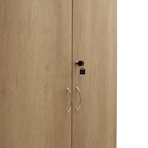 Ντουλάπα γραφείου επαγγελματική Amazon  χρώμα sonoma 80x40x200εκ - Pakobazaar