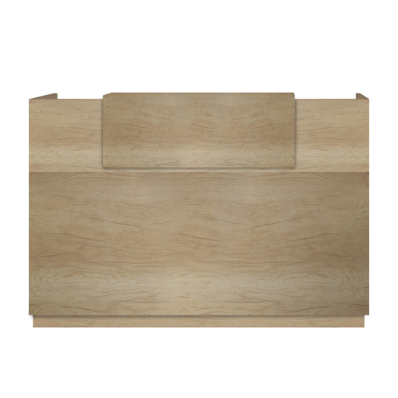 Γραφείο reception Lotus  σε χρώμα φυσικό 180x70x110εκ - Pakobazaar