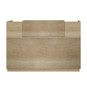 Γραφείο reception Lotus  σε χρώμα φυσικό 180x70x110εκ - Pakobazaar