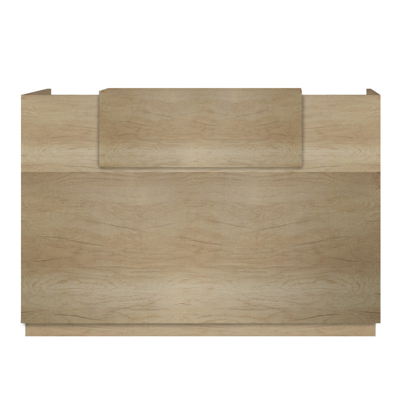 Γραφείο reception Lotus  σε χρώμα φυσικό 200x70x110εκ - Pakobazaar