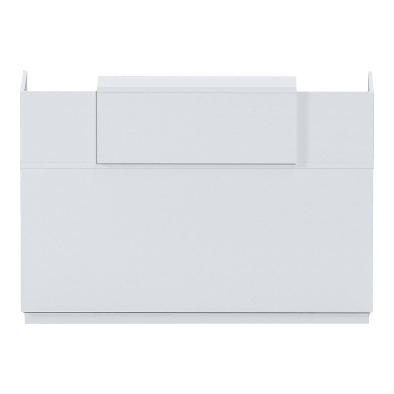 Γραφείο reception Lotus  σε λευκή απόχρωση 180x70x110εκ