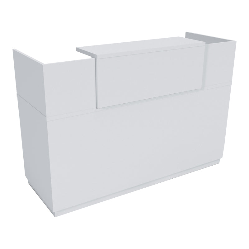 Γραφείο reception Lotus  σε λευκή απόχρωση 180x70x110εκ