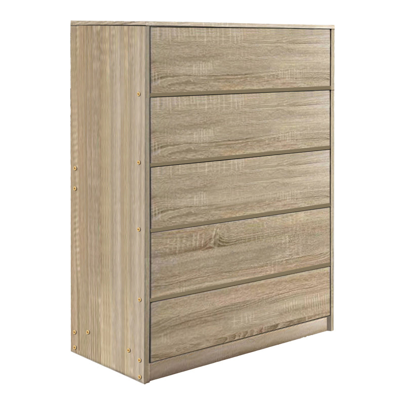 Συρταριέρα Kuanger  mdf σε φυσική απόχρωση 80x40x109εκ - Image 1