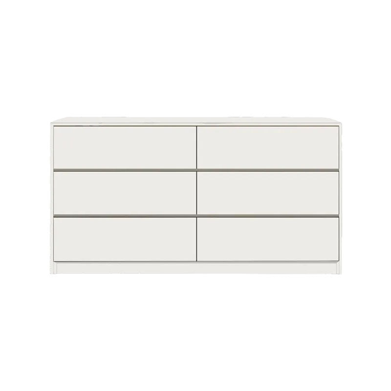 Συρταριέρα Kuanger  mdf σε λευκή απόχρωση 120x40x70εκ - Pakobazaar
