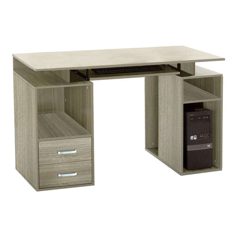 Γραφείο υπολογιστή Liberion  σε απόχρωση sonoma 120x55x76εκ - Pakobazaar