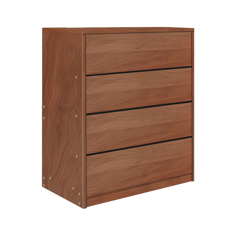 Συρταριέρα Kuanger  mdf σε καρυδί απόχρωση 80x40x89εκ - Pakobazaar
