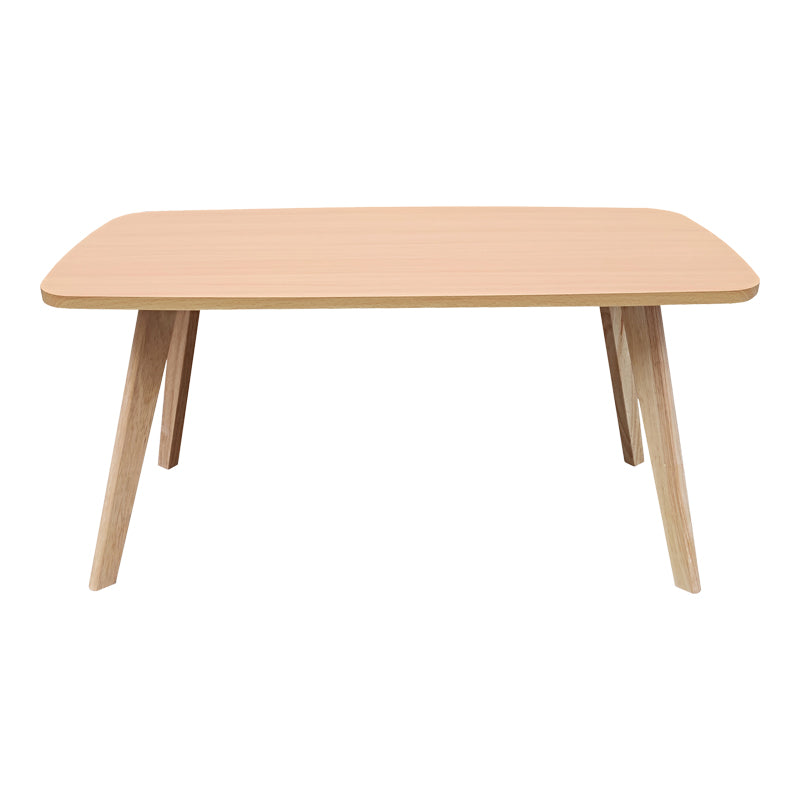 Τραπέζι σαλονιού Komela mdf σε φυσική απόχρωση 100x48x45cm - Pakobazaar