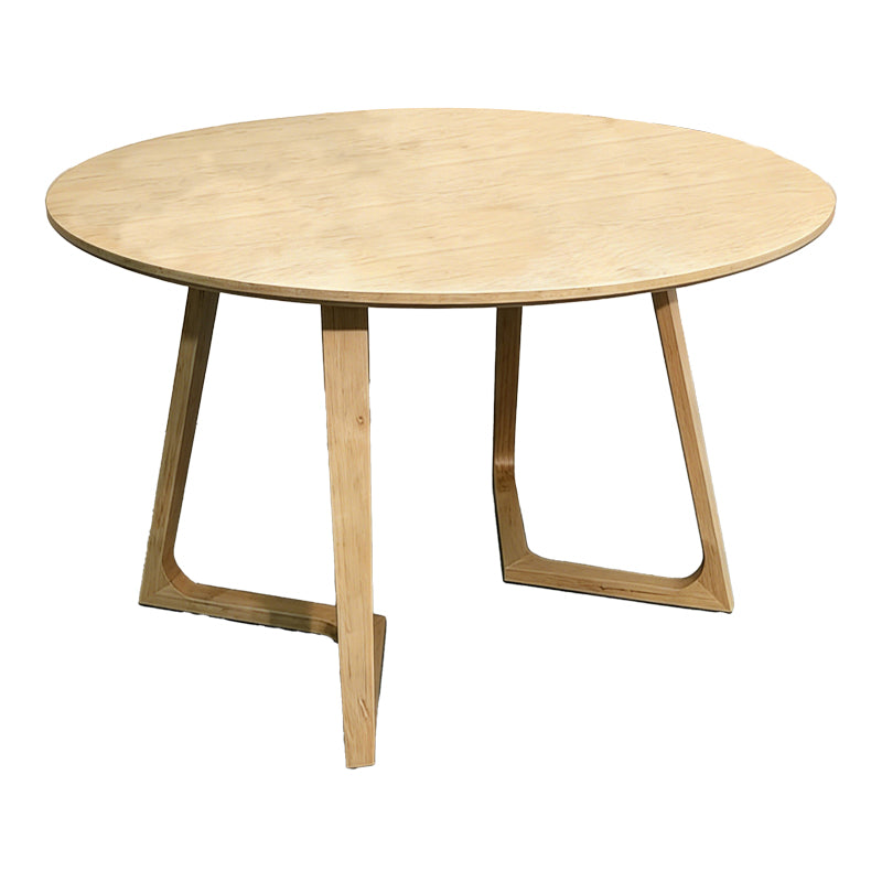Τραπέζι Sedria  mdf σε φυσική απόχρωση Φ120x75εκ - Pakobazaar