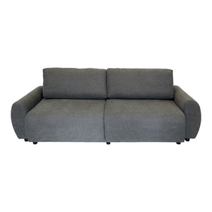Kαναπές-κρεβάτι τριθέσιος Hungie  υφασμα γκρι 250x92x89εκ - Pakobazaar