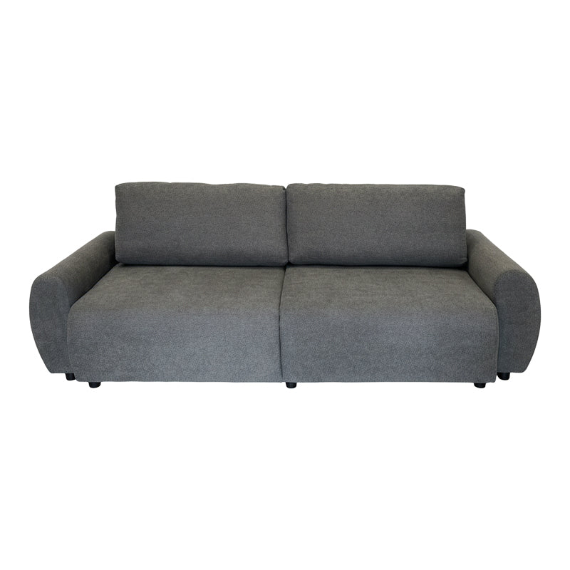 Kαναπές-κρεβάτι τριθέσιος Hungie  υφασμα γκρι 250x92x89εκ - Pakobazaar