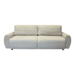 Kαναπές-κρεβάτι τριθέσιος Hungie  υφασμα μπεζ 250x92x89εκ - Pakobazaar